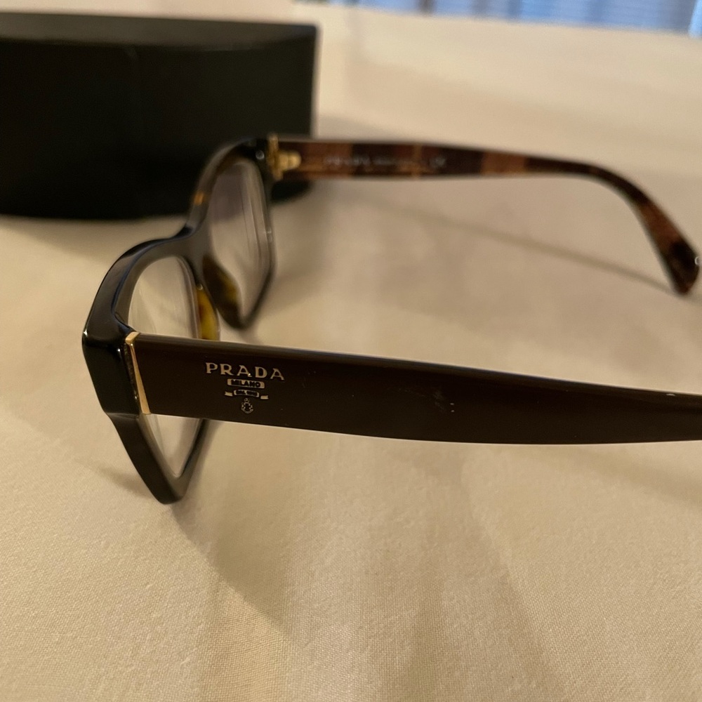 Prada Tortoise Shell Optical Glasses - Picture 7 of 8